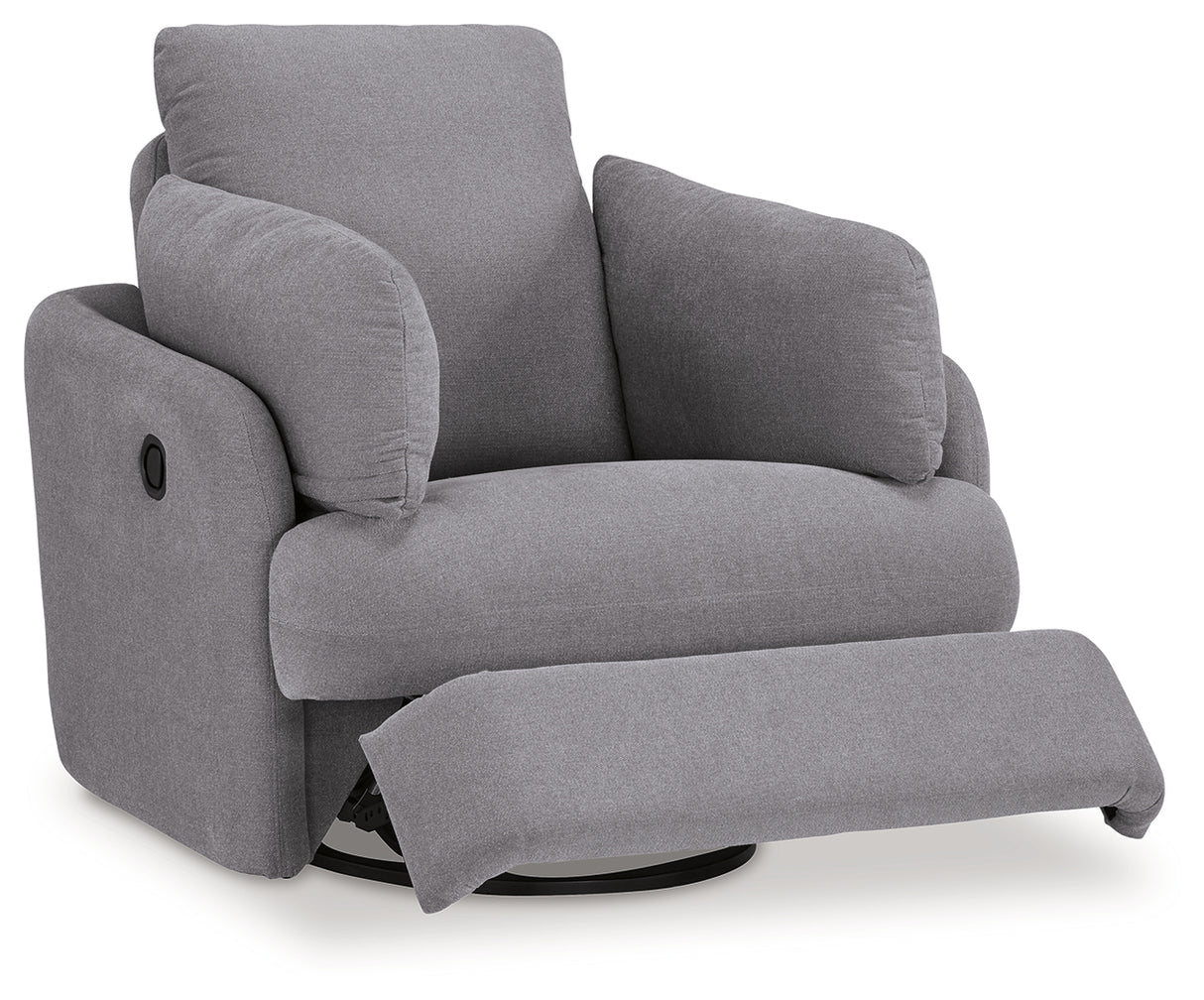Modmax Granite Swivel Glider Chair from Ashley - Luna Furniture