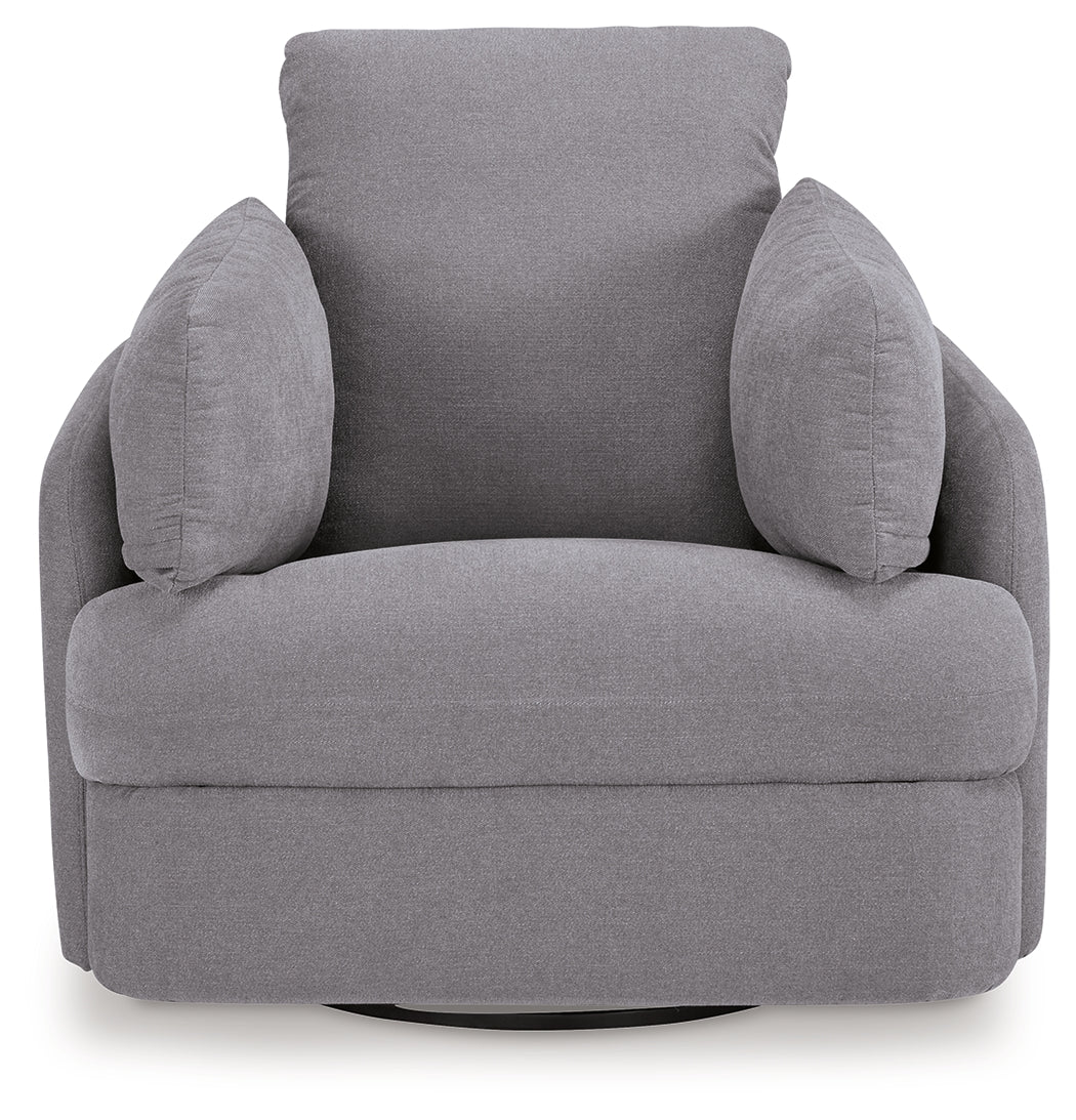Modmax Granite Swivel Glider Chair from Ashley - Luna Furniture