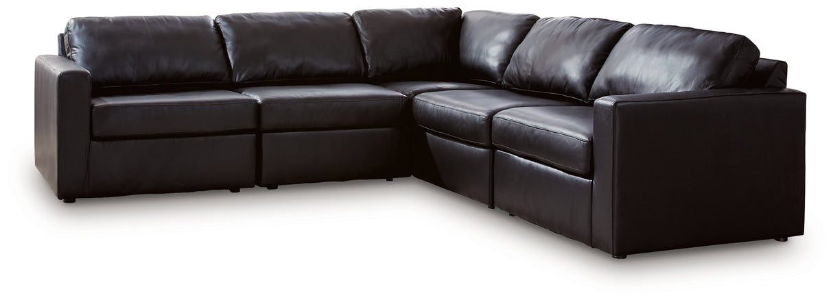 ModMax II Black 5-Piece Sectional from Ashley - Luna Furniture