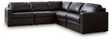 ModMax II Black 5-Piece Sectional from Ashley - Luna Furniture