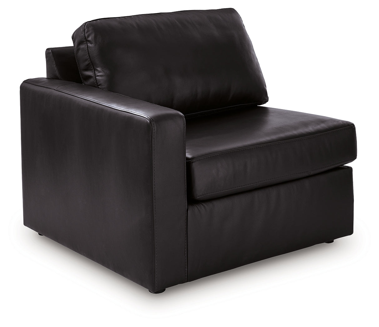 ModMax II Black Left-Arm Facing Corner Chair from Ashley - Luna Furniture