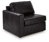 ModMax II Black Left-Arm Facing Corner Chair from Ashley - Luna Furniture