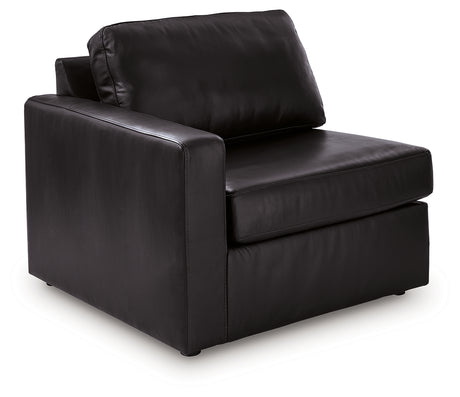 ModMax II Black Left-Arm Facing Corner Chair from Ashley - Luna Furniture