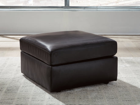 ModMax II Black Oversized Accent Ottoman from Ashley - Luna Furniture