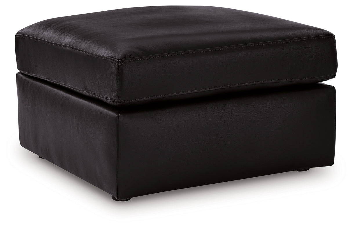 ModMax II Black Oversized Accent Ottoman from Ashley - Luna Furniture