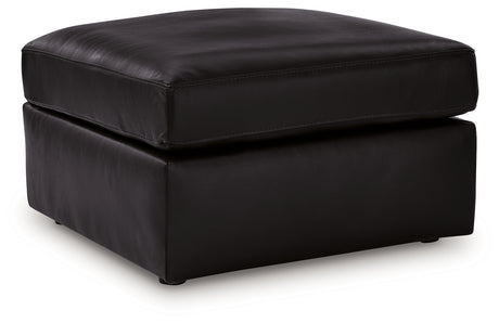 ModMax II Black Oversized Accent Ottoman from Ashley - Luna Furniture