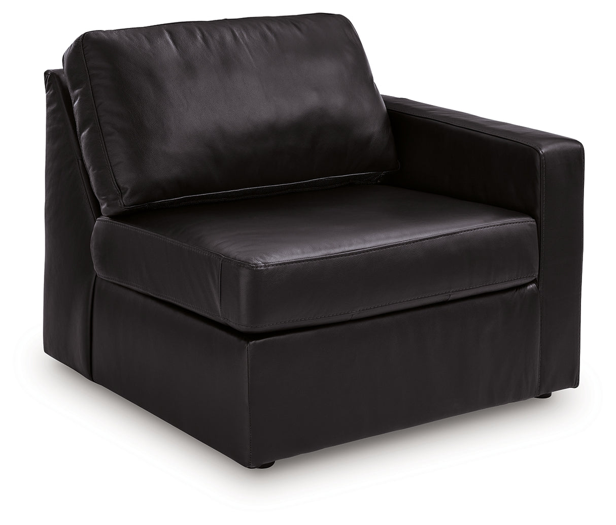 ModMax II Black Right-Arm Facing Corner Chair from Ashley - Luna Furniture