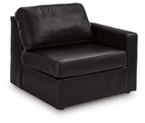 ModMax II Black Right-Arm Facing Corner Chair from Ashley - Luna Furniture