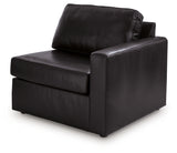 ModMax II Black Right-Arm Facing Corner Chair from Ashley - Luna Furniture