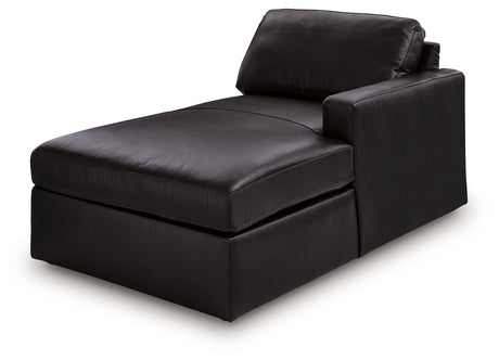 ModMax II Black Right-Arm Facing Corner Chaise from Ashley - Luna Furniture