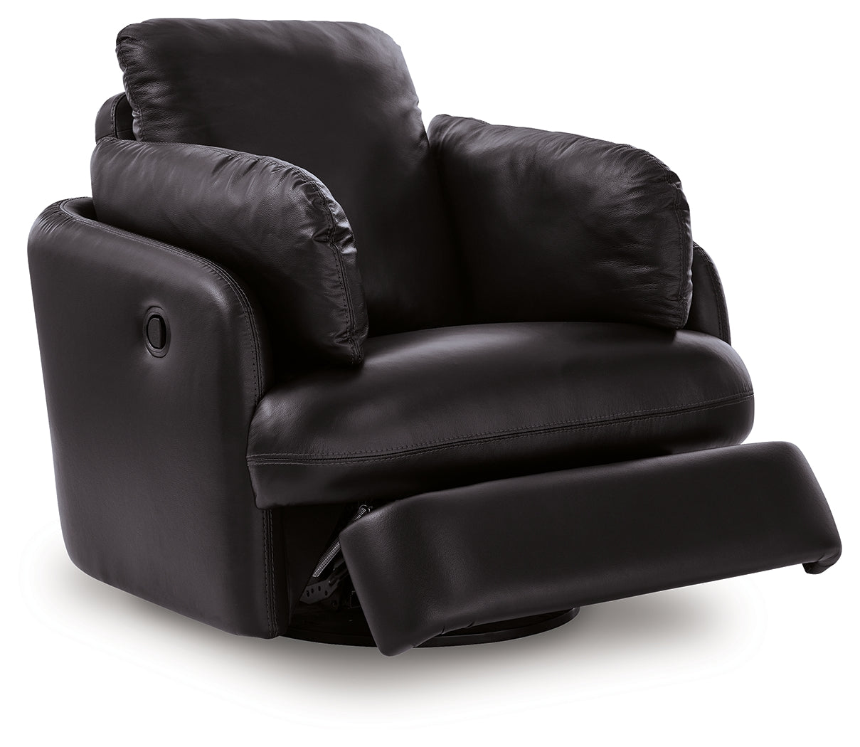 ModMax II Black Swivel Glider Recliner from Ashley - Luna Furniture