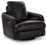 ModMax II Black Swivel Glider Recliner from Ashley - Luna Furniture