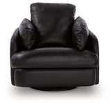ModMax II Black Swivel Glider Recliner from Ashley - Luna Furniture