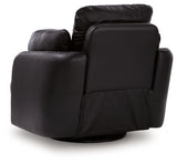 ModMax II Black Swivel Glider Recliner from Ashley - Luna Furniture