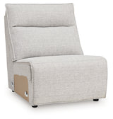 ModMax II Stone Armless Chair from Ashley - Luna Furniture