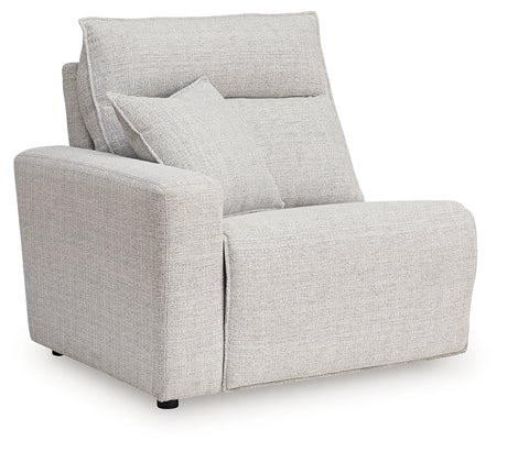 ModMax II Stone Left-Arm Facing Power Recliner from Ashley - Luna Furniture