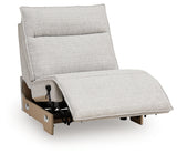 ModMax II Stone Power Armless Recliner from Ashley - Luna Furniture