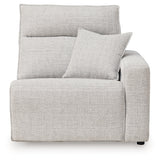 ModMax II Stone Right-Arm Facing Power Recliner from Ashley - Luna Furniture