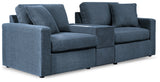 Modmax Ink 3-Piece Sectional Sofa, 2-Piece Sectional Loveseat and Swivel Glider Recliner from Ashley - Luna Furniture