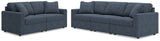 Modmax Ink 3-Piece Sectional Sofa and 2-Piece Sectional Loveseat from Ashley - Luna Furniture