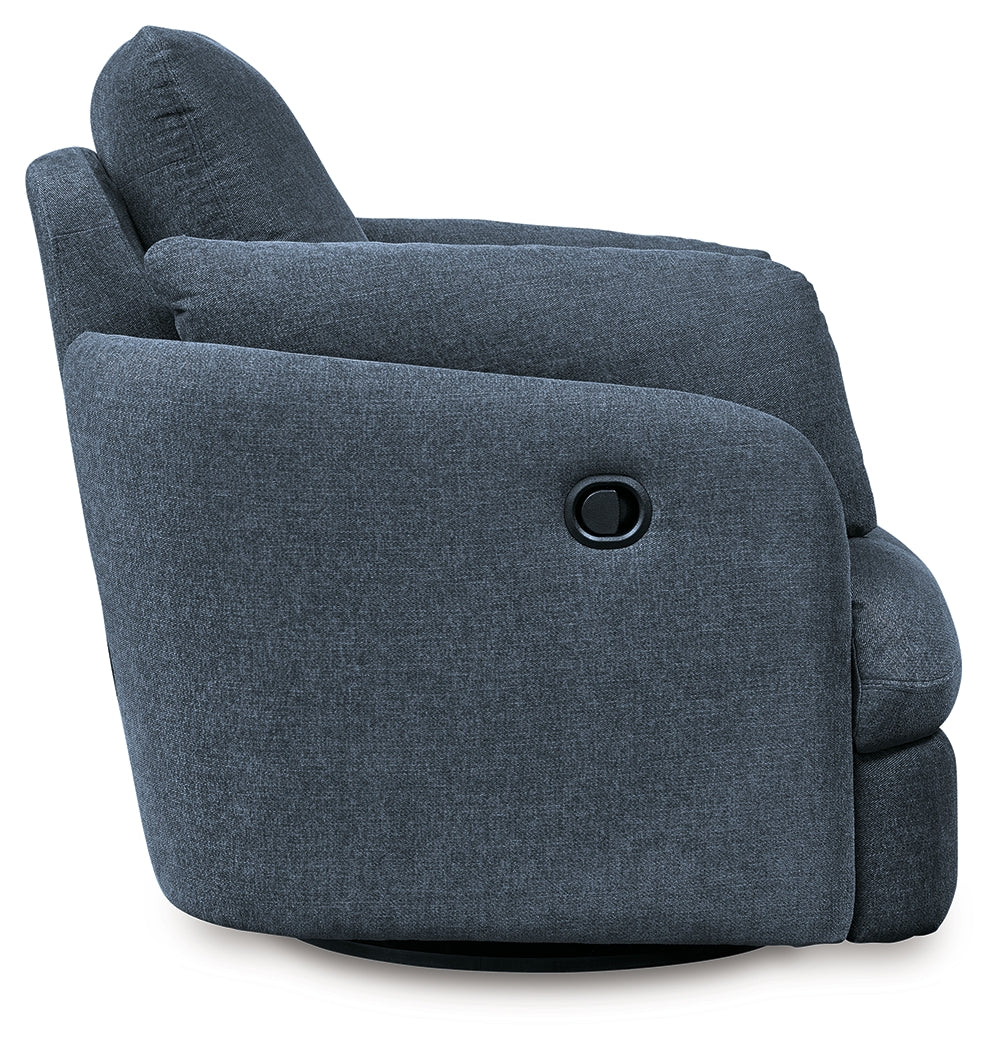 Modmax Ink Swivel Glider Recliner from Ashley - Luna Furniture