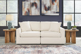 Modmax Oyster 3-Piece Sectional Sofa, 2-Piece Sectional Loveseat and Swivel Glider Recliner from Ashley - Luna Furniture