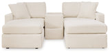 Modmax Oyster 3-Piece Sectional Sofa and 2-Piece Sectional Loveseat from Ashley - Luna Furniture