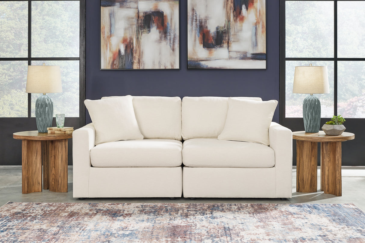 Modmax Oyster 3-Piece Sectional Sofa and 2-Piece Sectional Loveseat from Ashley - Luna Furniture