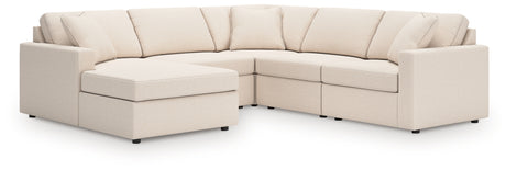 Modmax Oyster 5-Piece Sectional with Chaise from Ashley - Luna Furniture
