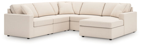 Modmax Oyster 5-Piece Sectional with Chaise from Ashley - Luna Furniture