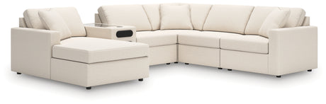 Modmax Oyster 6-Piece Sectional with Audio System and Chaise from Ashley - Luna Furniture