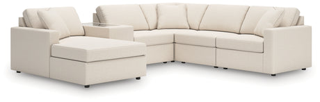 Modmax Oyster 6-Piece Sectional with Chaise from Ashley - Luna Furniture