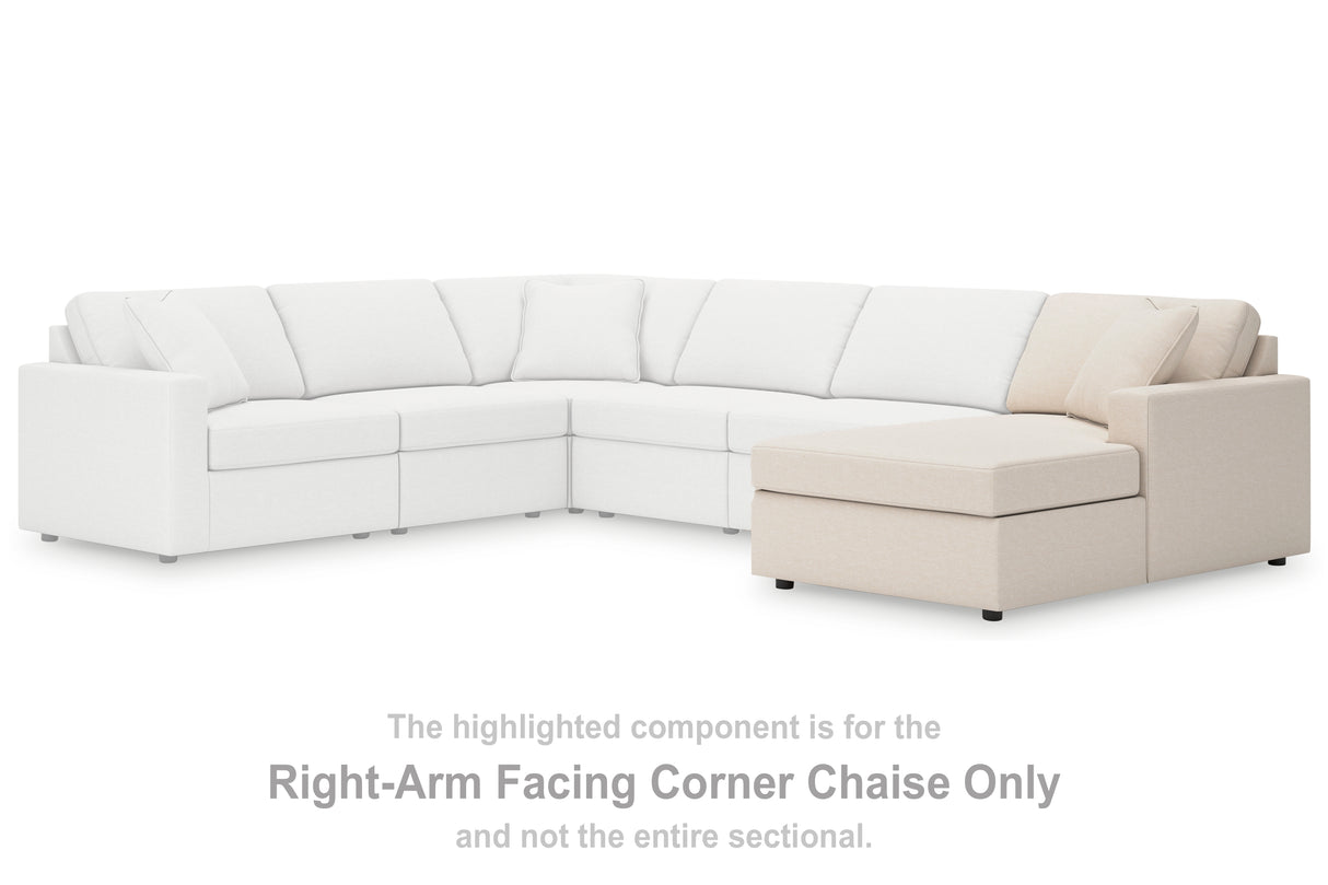 Modmax Oyster Right-Arm Facing Corner Chaise from Ashley - Luna Furniture