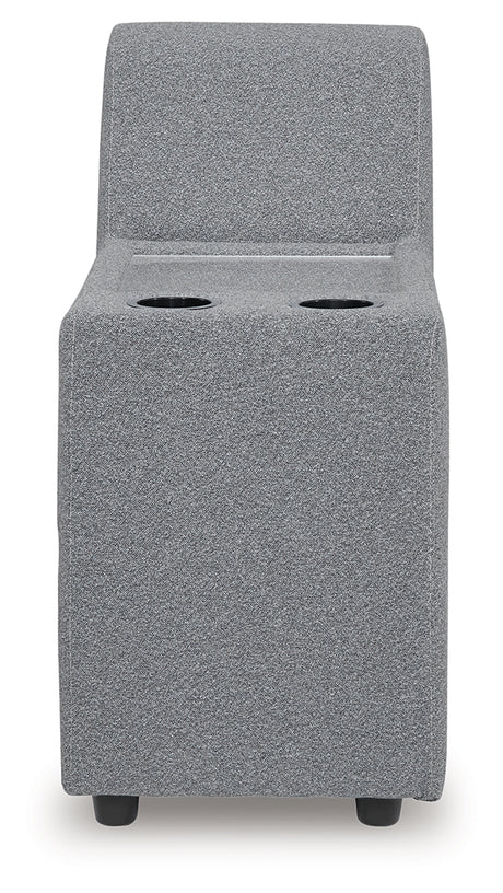 Modmax II Salt and Pepper Console with Storage from Ashley - Luna Furniture