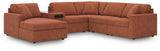 Modmax Spice 6-Piece Sectional with Audio System and Chaise from Ashley - Luna Furniture