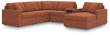 Modmax Spice 6-Piece Sectional with Audio System and Chaise from Ashley - Luna Furniture