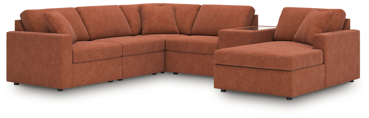 Modmax Spice 6-Piece Sectional with Chaise from Ashley - Luna Furniture