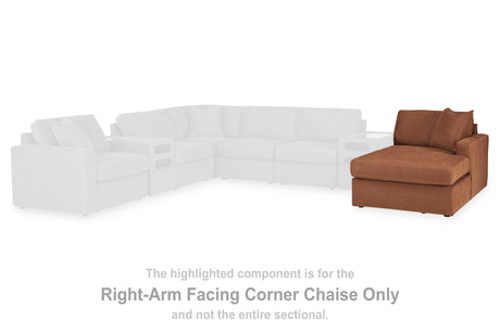 Modmax Spice Right-Arm Facing Corner Chaise from Ashley - Luna Furniture