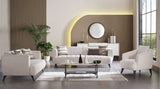 Mona Niva Beige Accent Chair from Bellona - Luna Furniture