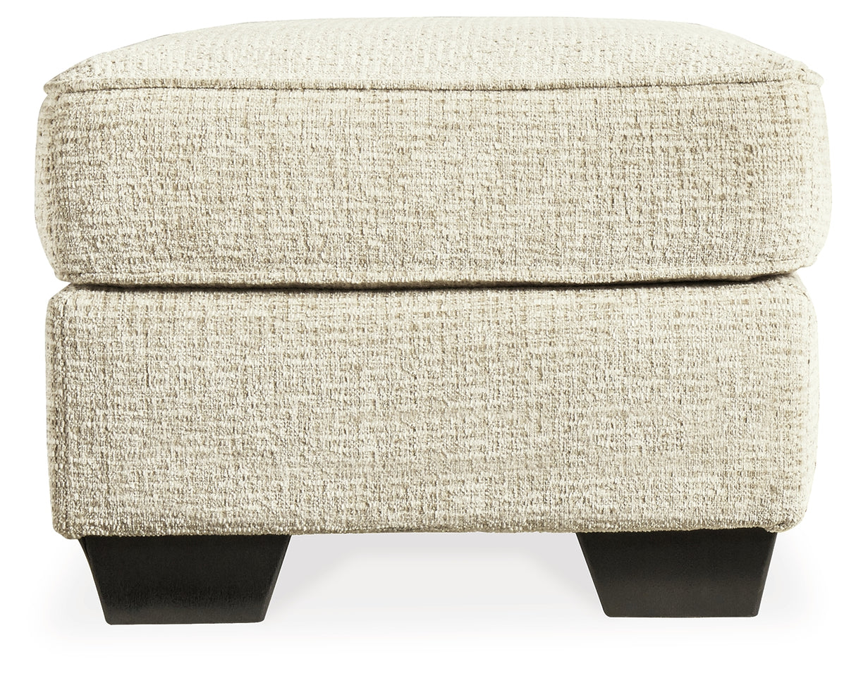 Monaghan Sandstone Ottoman from Ashley - Luna Furniture