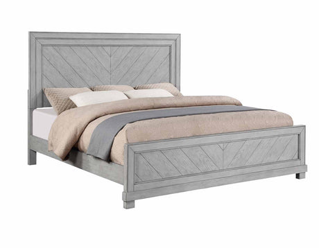 Montana Matte Gray Bedroom Set from Steve Silver - Luna Furniture