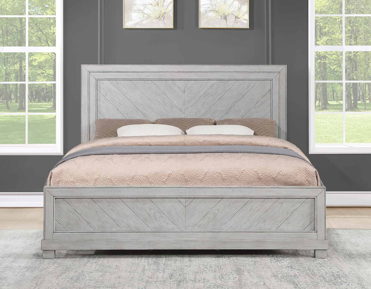 Montana Matte Gray Bedroom Set from Steve Silver - Luna Furniture