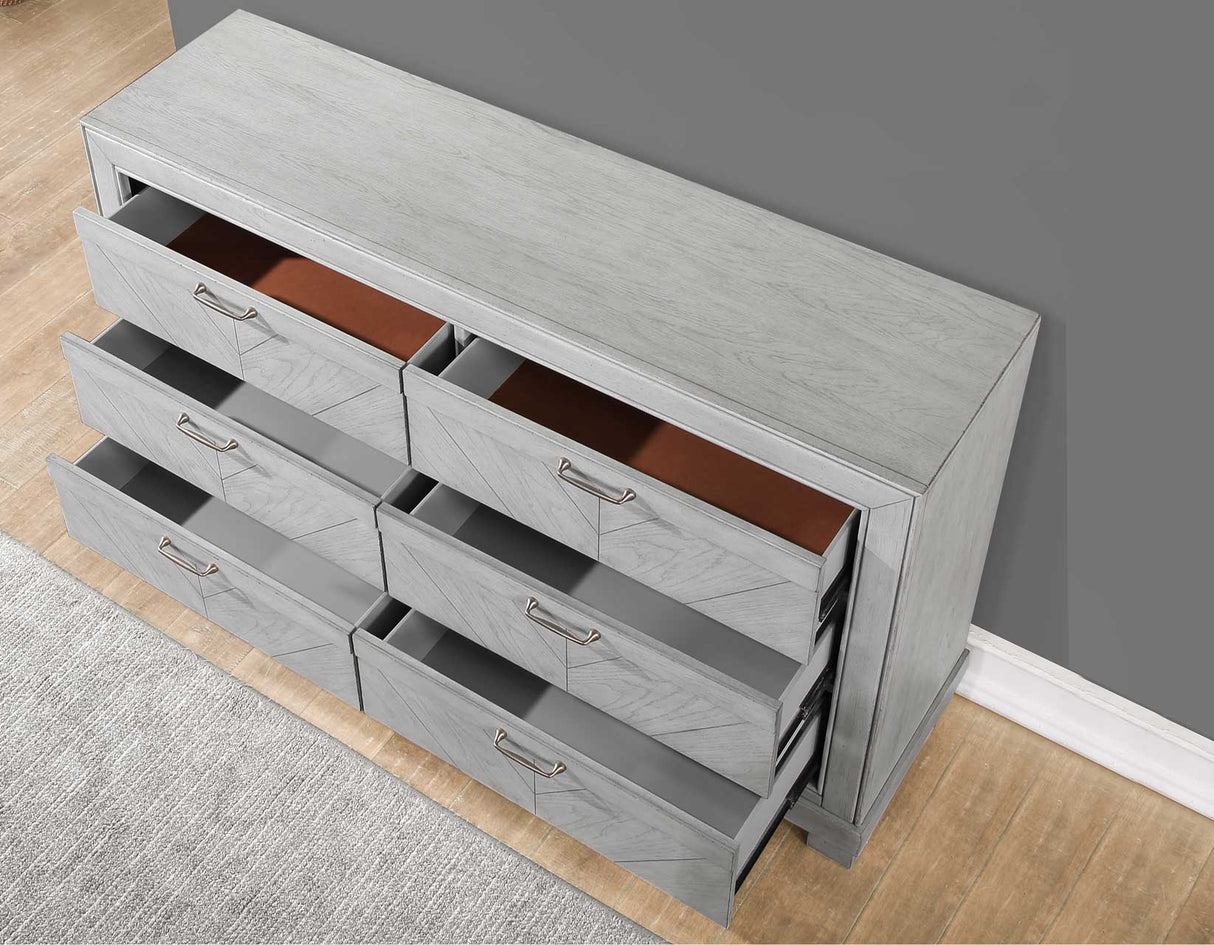 Montana Matte Gray Bedroom Set from Steve Silver - Luna Furniture