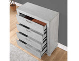 Montana Matte Gray Bedroom Set from Steve Silver - Luna Furniture
