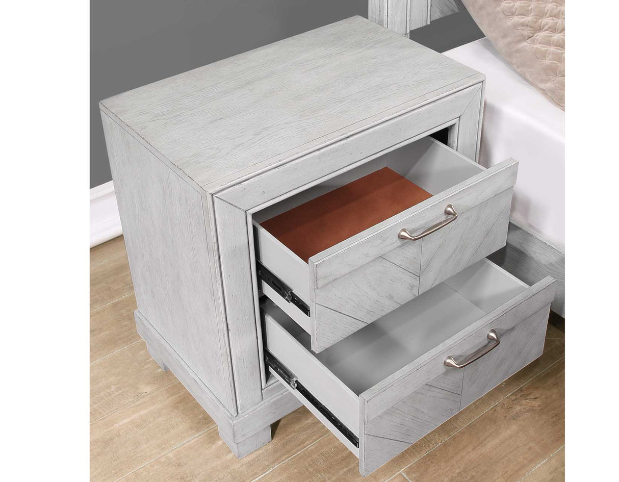Montana Matte Gray Bedroom Set from Steve Silver - Luna Furniture