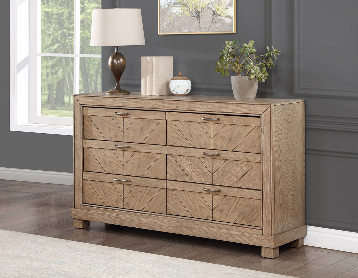 Montana Weathered Sand Bedroom Set from Steve Silver - Luna Furniture
