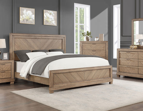 Montana Weathered Sand Bedroom Set from Steve Silver - Luna Furniture