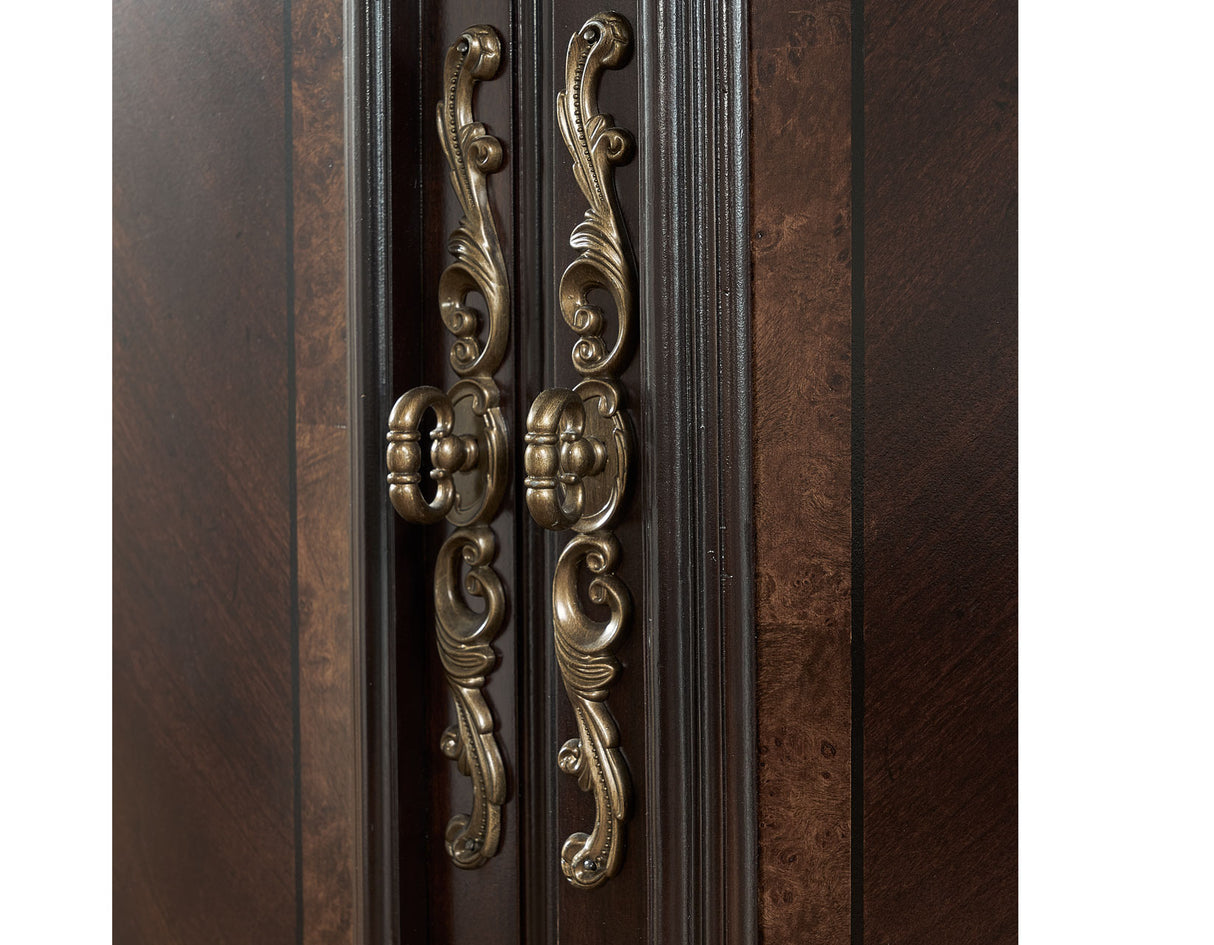 Monte Carlo Cocoa Brown Dresser with Mirror from Steve Silver - Luna Furniture