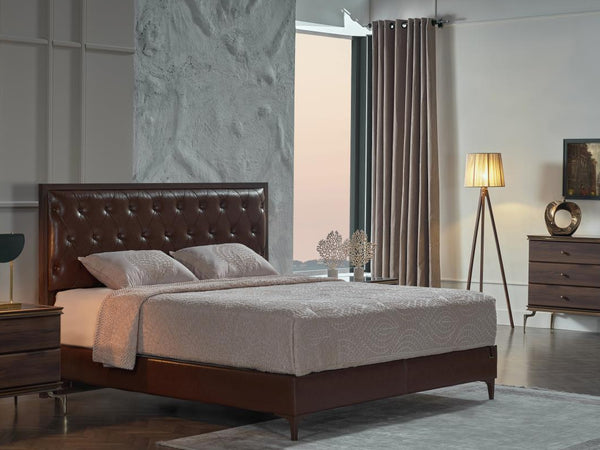 Montego Walnut King Bed