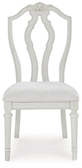 Montelaine Antique White Dining Chair, Set of 2 from Ashley - Luna Furniture